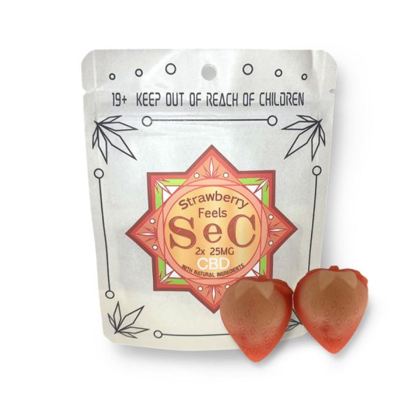 SeC Strawberry Feels 50mg CBD