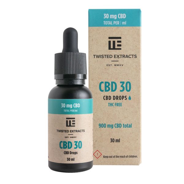 Twisted Extracts - CBD 30 Oil Drops (900mg CBD)