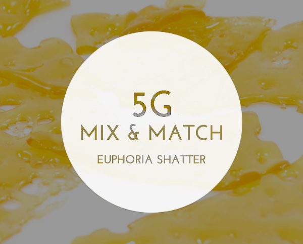 5g Mix and Match Euphoria Cannabis Shatter