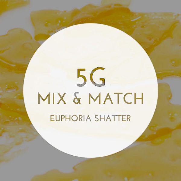 5g Mix and Match Euphoria Cannabis Shatter