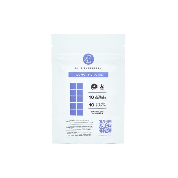 Euphoria Cannabis - Blue Raspberry 100mg THC - Image 2