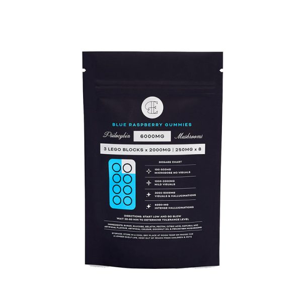 Euphoria Psychedelics – Blue Raspberry 6000mg - Image 2
