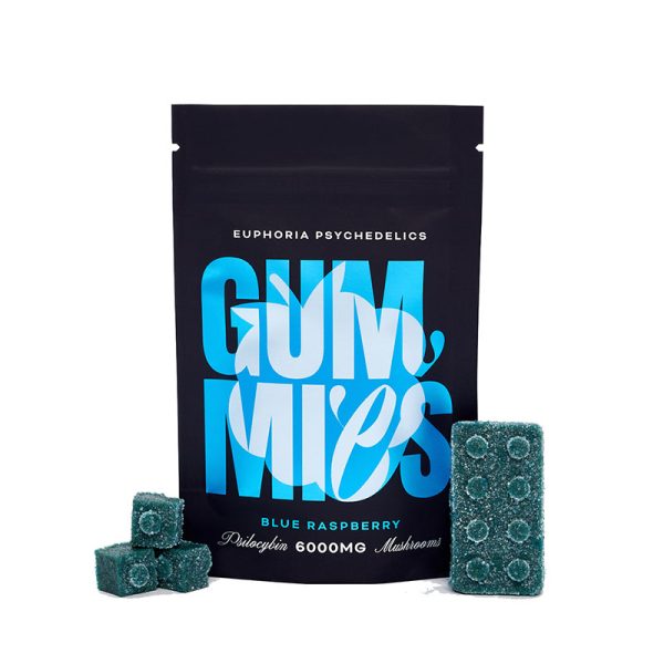Euphoria Psychedelics – Blue Raspberry 6000mg