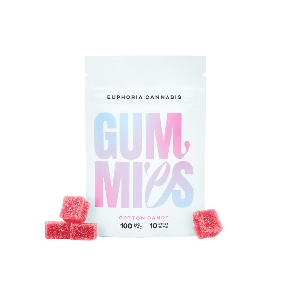 Euphoria Cannabis - Cotton Candy 100mg THC