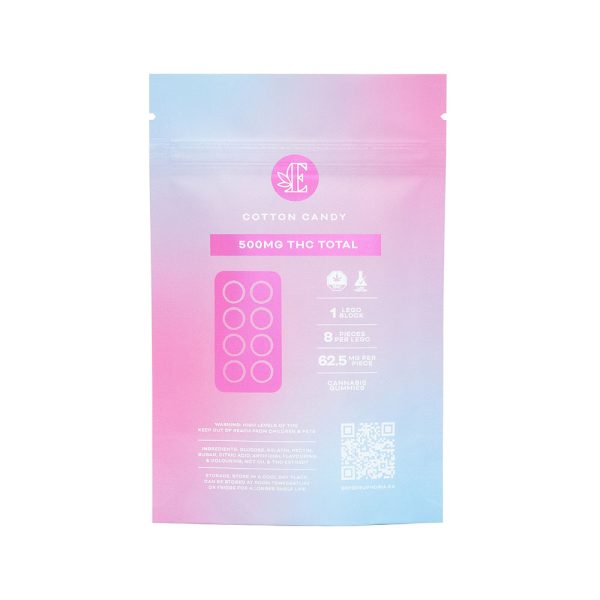 Euphoria Cannabis - Cotton Candy 500mg THC - Image 2