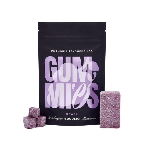Euphoria Psychedelics – Grape 6000mg