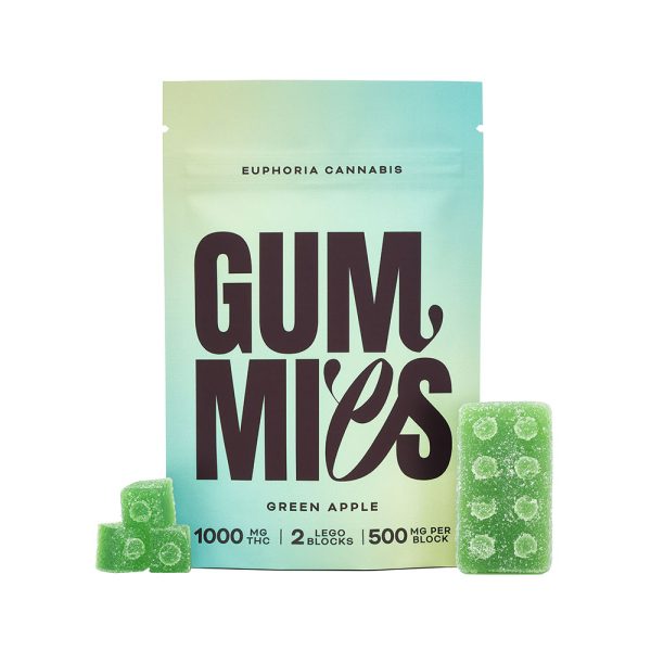 Euphoria Cannabis - Green Apple 1000mg THC