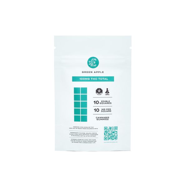Euphoria Cannabis - Green Apple 100mg THC - Image 2