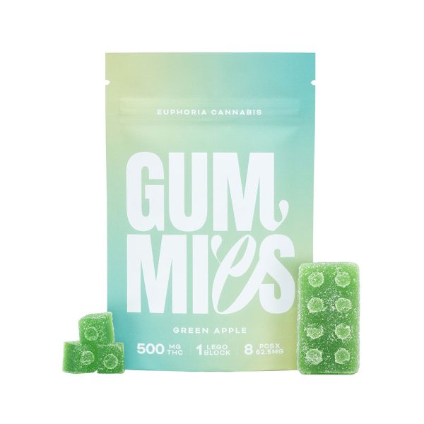 Euphoria Cannabis - Green Apple 500mg THC