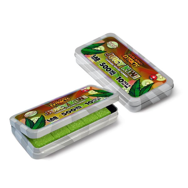 Golden Monkey Extracts – High Dose 500mg THC Gummy – Juicy Kiwi