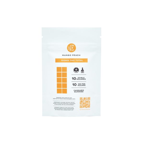 Euphoria Cannabis - Mango Peach 100mg THC - Image 2