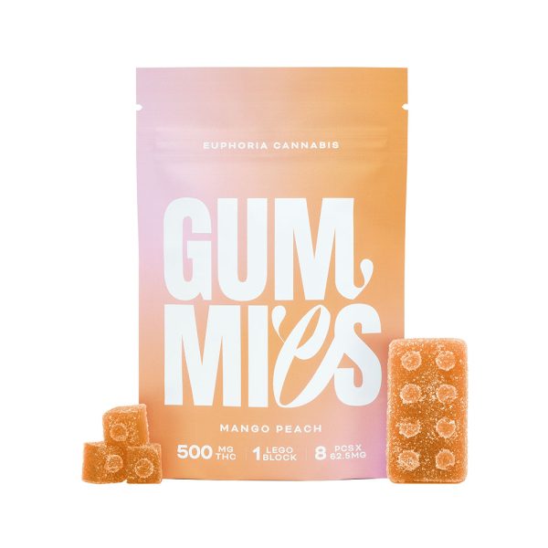 Euphoria Cannabis - Mango Peach 500mg THC