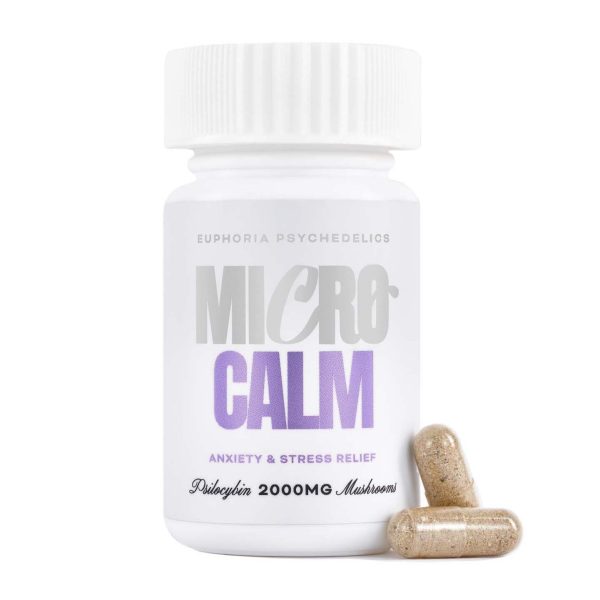 Euphoria Psychedelics - Micro Calm Capsules 2000mg