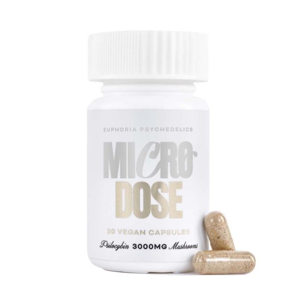 Euphoria Psychedelics - Micro Dose Capsules 3000MG