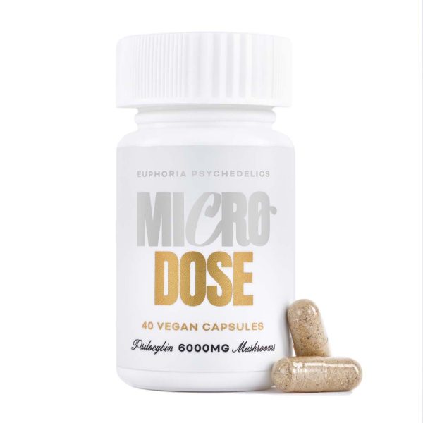 Euphoria Psychedelics - Micro Dose Capsules 6000mg