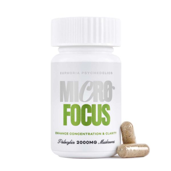 Euphoria Psychedelics - Micro Focus Capsules 2000mg