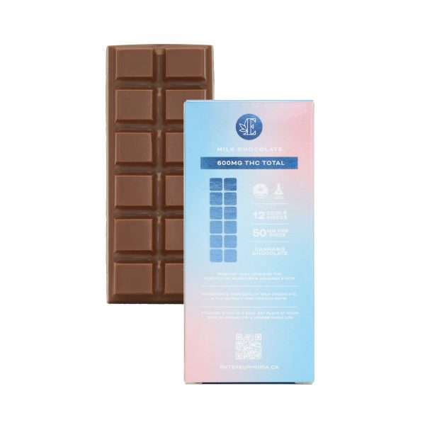Euphoria Cannabis – Milk Chocolate 600mg THC - Image 2
