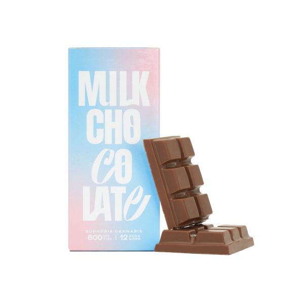 Euphoria Cannabis – Milk Chocolate 600mg THC