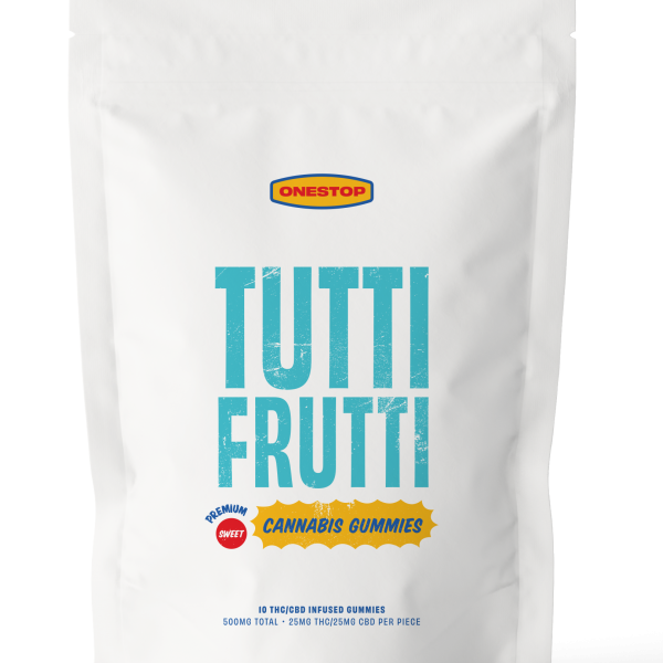 OneStop - Tutti Frutti 1:1 THC/CBD 500mg