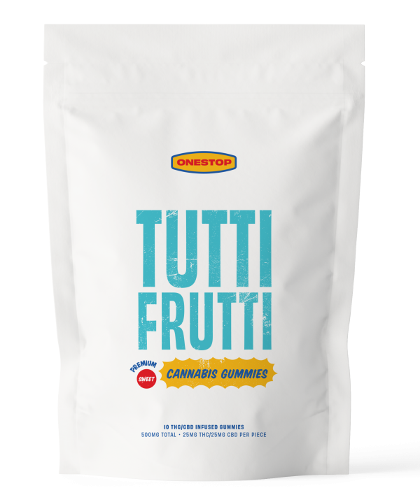 OneStop - Tutti Frutti 1:1 THC/CBD 500mg