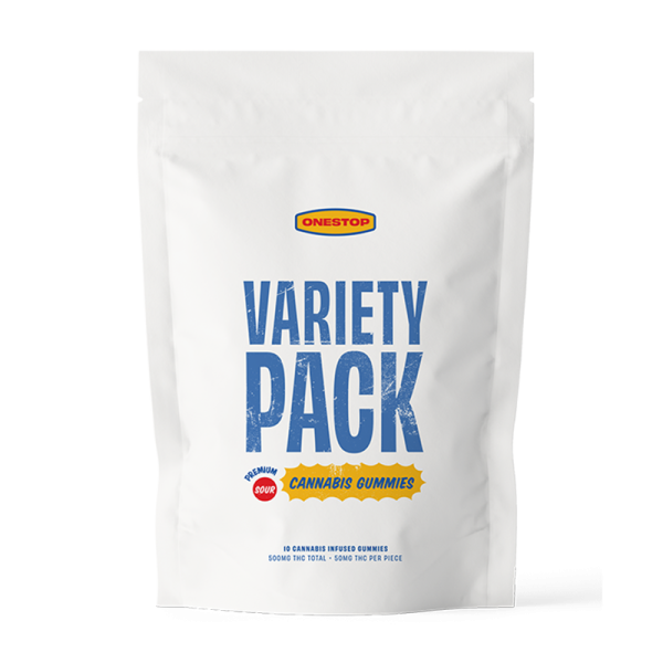 OneStop - Sour Variety Pack THC Gummies 500mg