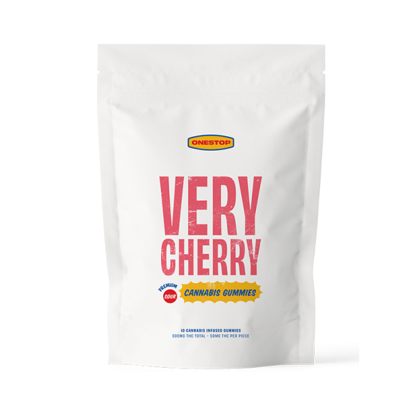 OneStop - Sour Very Cherry THC Gummies 500mg