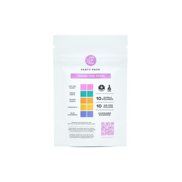 Euphoria Cannabis - Party Pack 100mg THC - Image 2