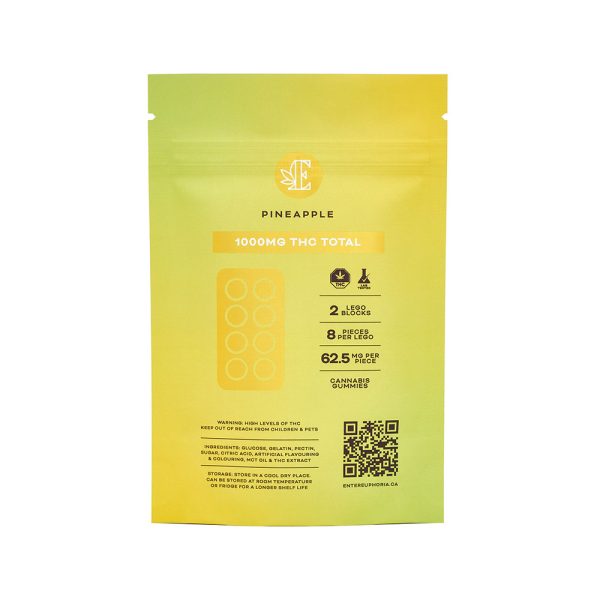 Euphoria Cannabis - Pineapple 1000mg THC - Image 2
