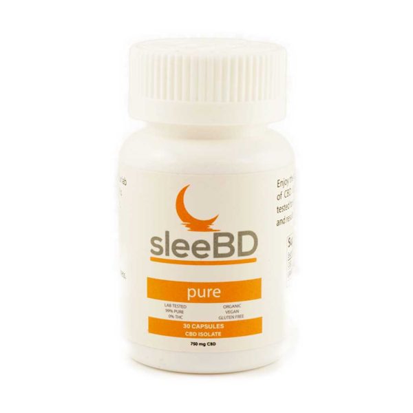 SleeBD - Pure Capsules 750mg CBD