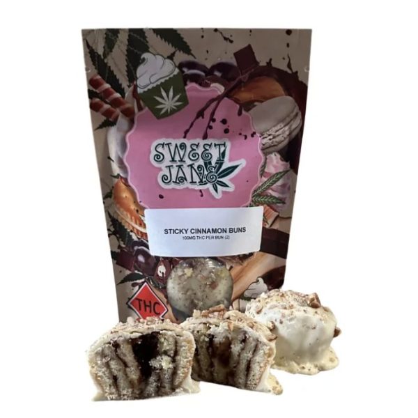 Sweet Jane - Sticky Cinnamon Buns 200mg THC