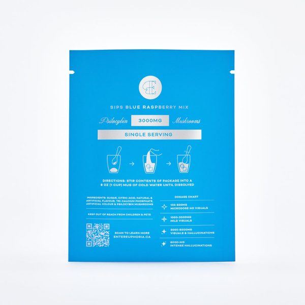 Euphoria Psychedelics - Blue Raspberry Drink Mix - Image 4
