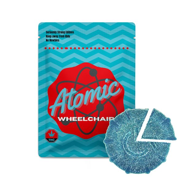 Atomic Wheelchair - THC Blue Raspberry 2000mg
