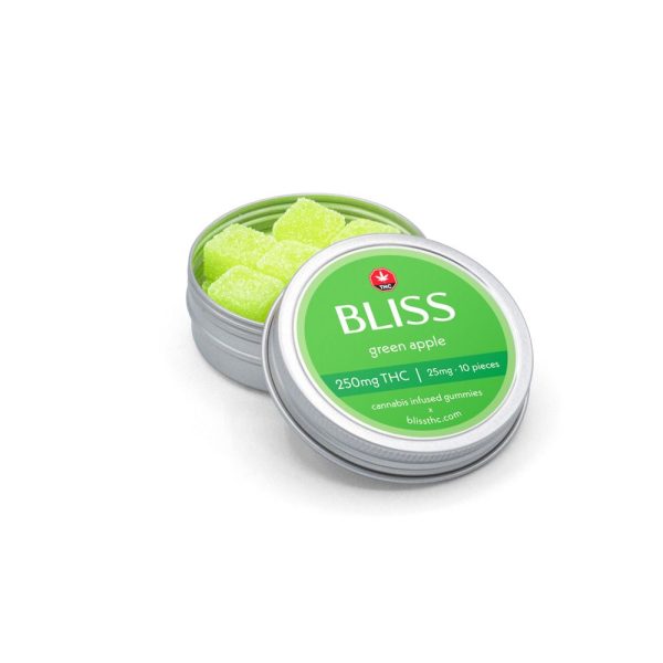 Bliss – Green Apple Gummies 250mg