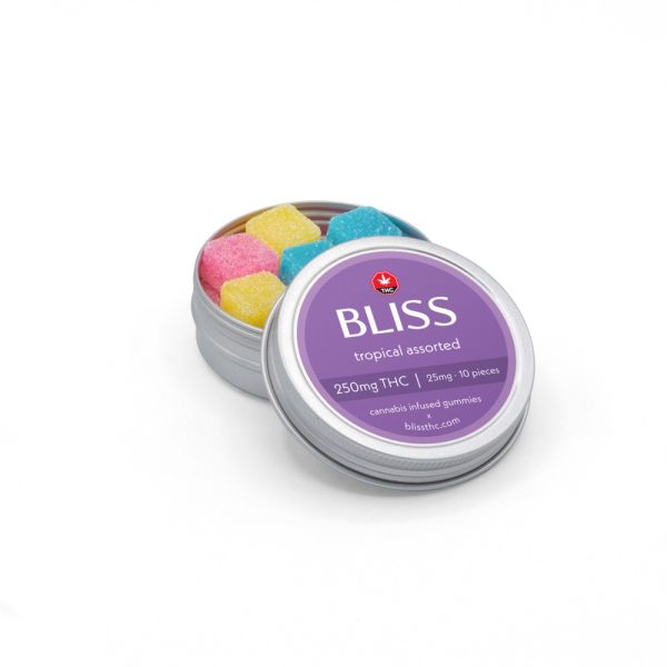 Bliss – Tropical Assorted Gummies 250mg
