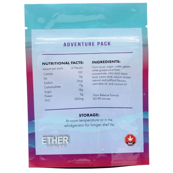 Ether Edibles Adventure Pack 300mg - Image 2
