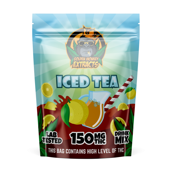 Golden Monkey Extracts: Drink Mix | Iced Tea 150mg THC