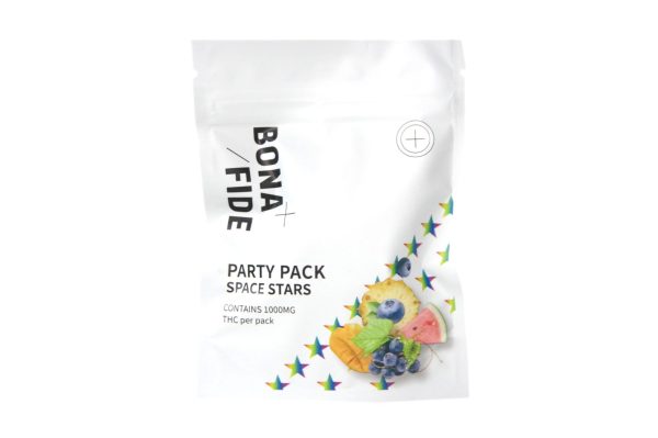 Bonafide – Party Pack  Space Stars 1000mg THC