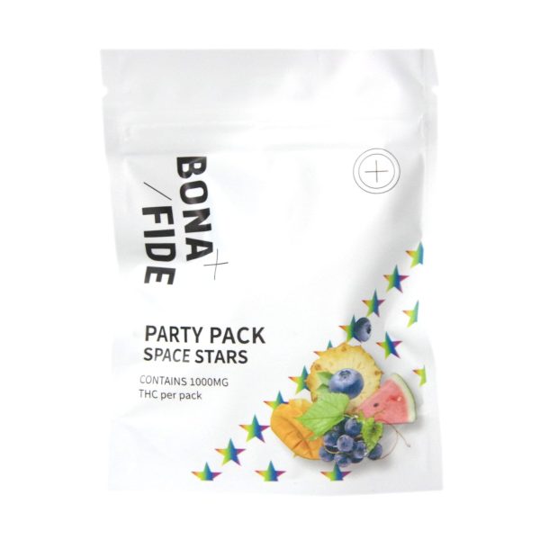 Bonafide – Party Pack  Space Stars 1000mg THC