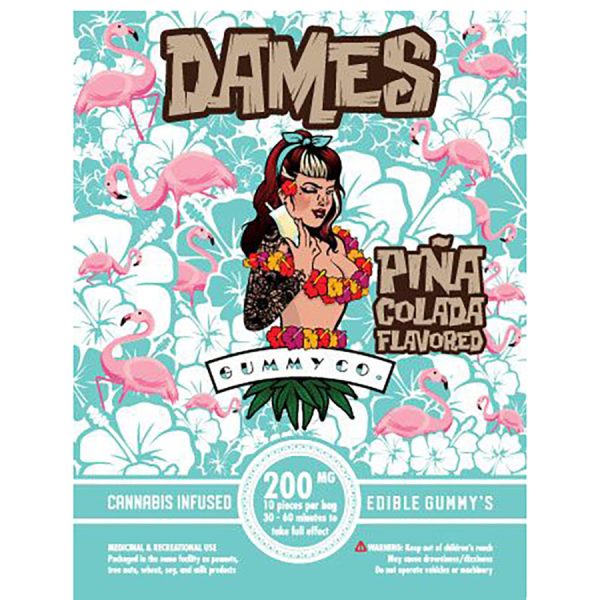 Dames Gummy Co. 200mg THC - Image 4