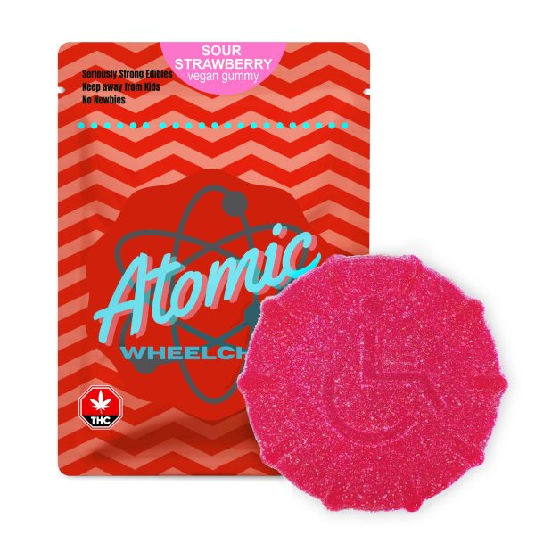 Atomic Wheelchair - THC Sour Strawberry 5000mg