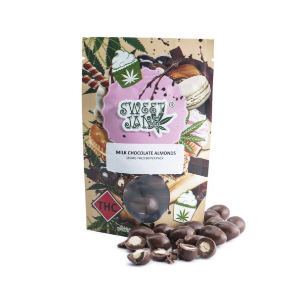 Sweet Jane - Milk Chocolate Almonds 150mg THC