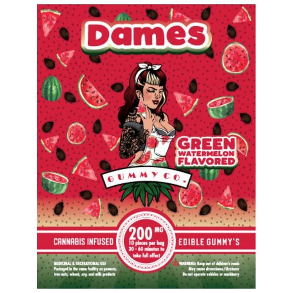Dames Gummy Co. 200mg THC - Image 2