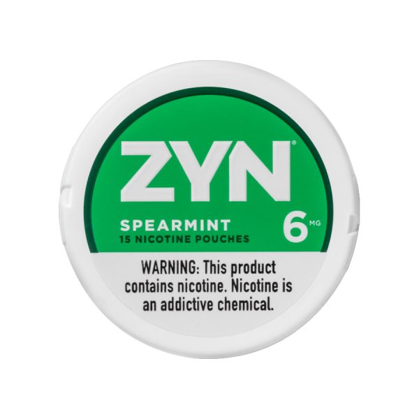 ZYN 6MG Nicotine Pouches - Spearmint 6mg