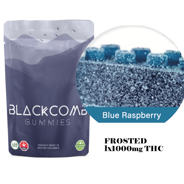 Blackcomb - Frosted Blue Raspberry Gummies 1000mg