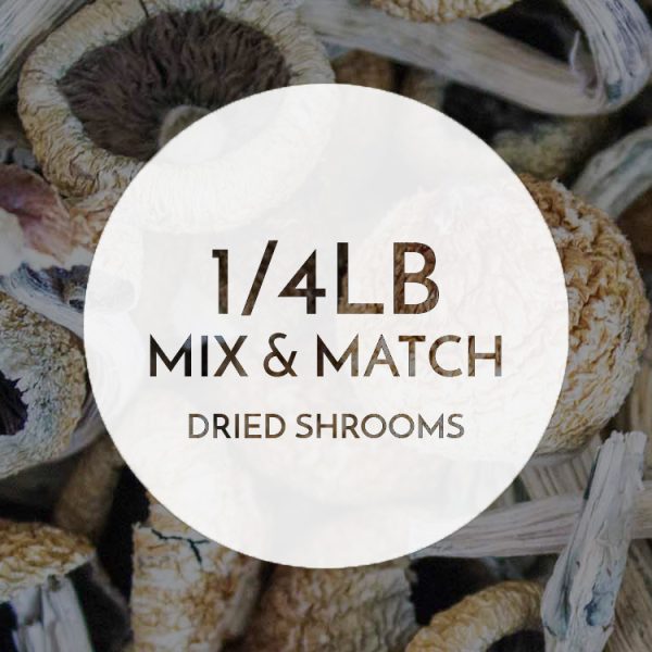 1/4 lb Mix and Match Dried Shrooms