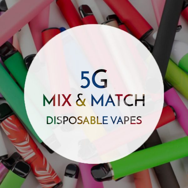 1G x 5 Mix and Match Disposable Vape Pen