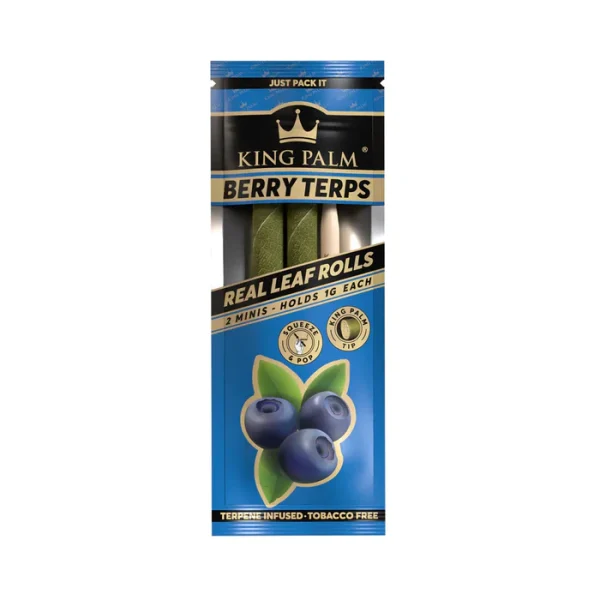 King Palm - Real Leaf Rolls - Berry Terps