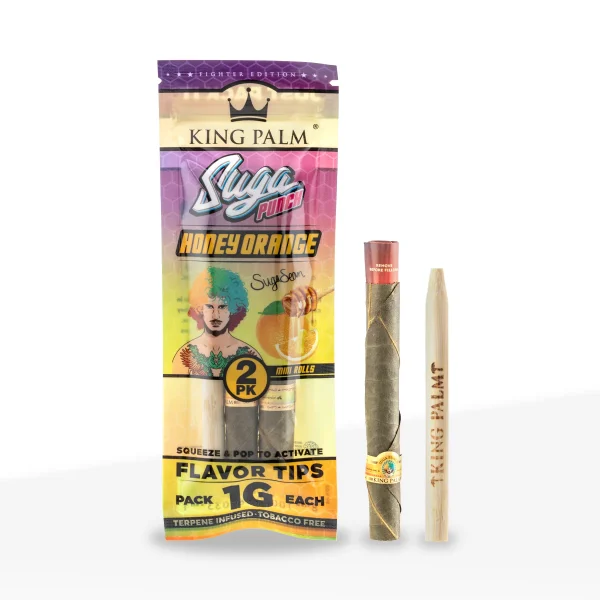 King Palm - Real Leaf Rolls - Suga Punch Honey Orange