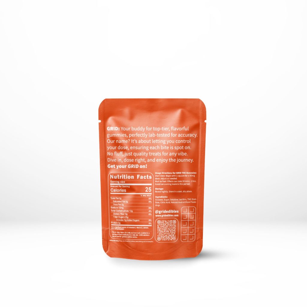 GRID – 500mg THC Gummy – Root Beer - Image 2