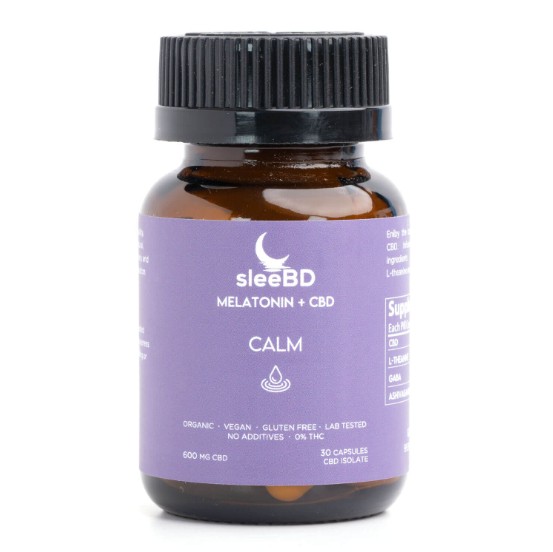 SleeBD - Calm Capsules 600mg CBD